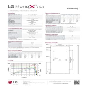 Tấm pin năng lượng mặt trời LG 450w